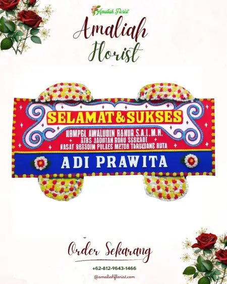 Papan Bunga Ucapan Selamat Seuat Jaya